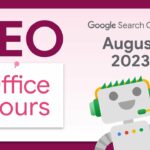 Video Thumbnail: English Google SEO office-hours from August 2023